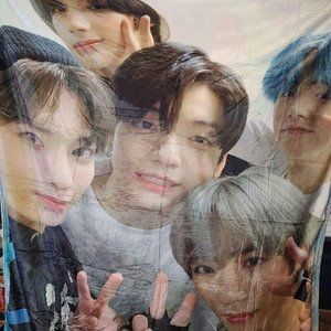 TXT Tomorrow X Together blanket. 60x80